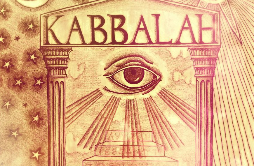 Eye of Horas on Kabbalah Arch