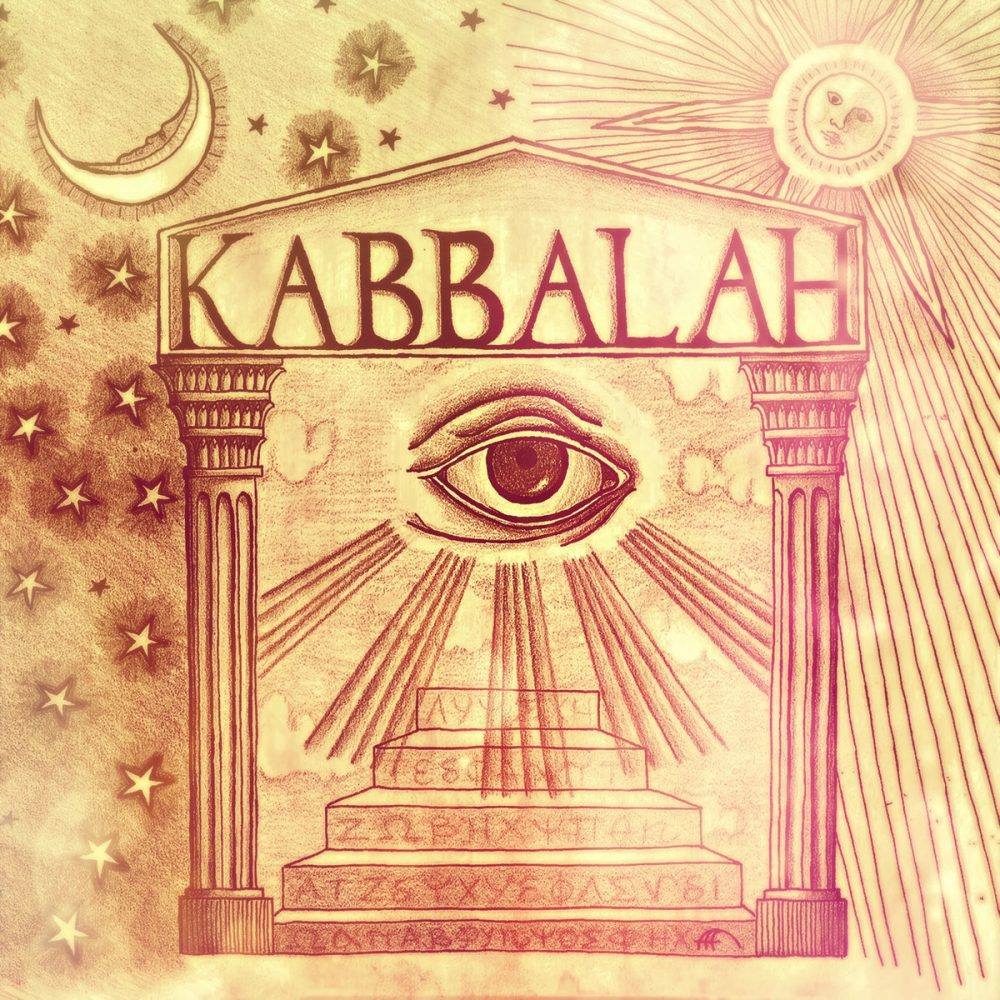 Eye of Horas on Kabbalah Arch