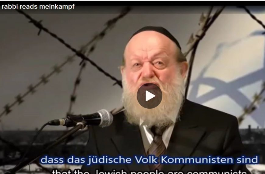 Rabbi reads Mein Kampf