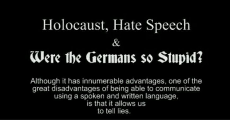 Were the Germans Stupid?