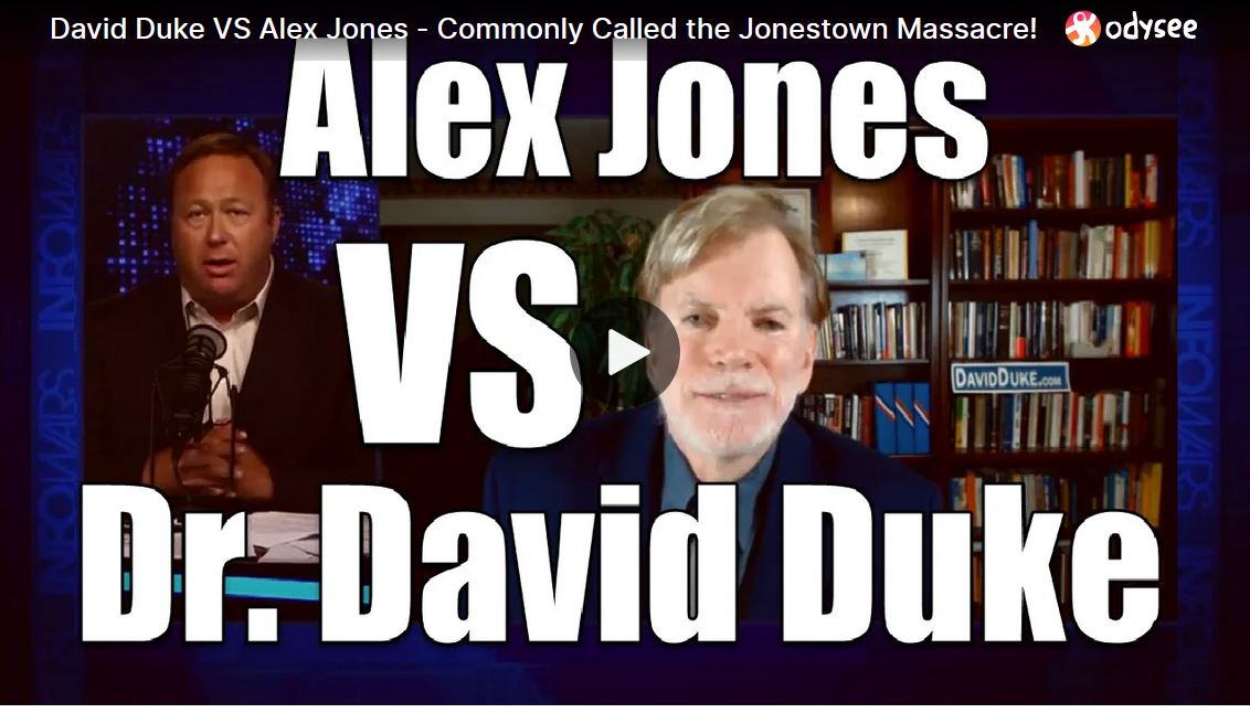 Debate between Dr. David Duke & Alex Jones