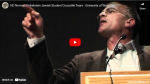 Norman Finkelstein – Crocodile Tears – University of Waterloo