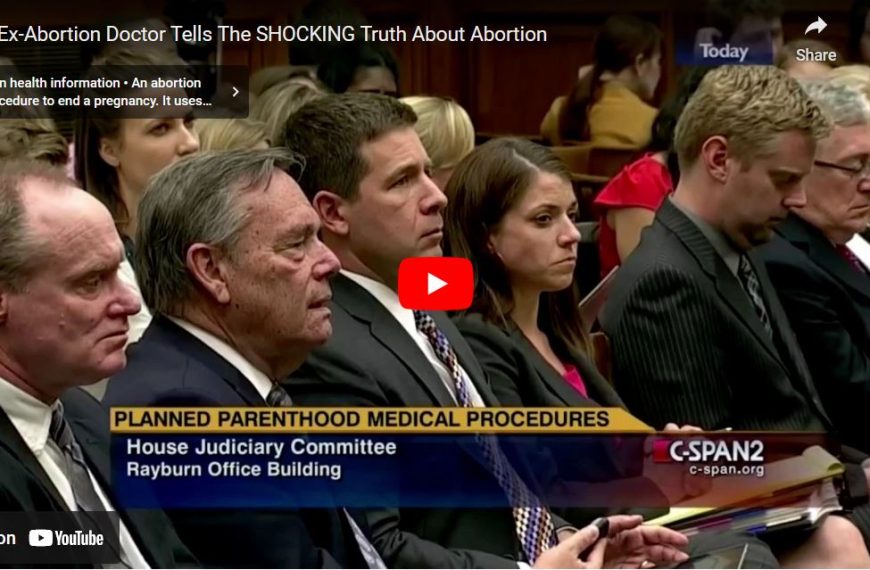 Ex-Abortion Doctor Tells The SHOCKING Truth About Abortion