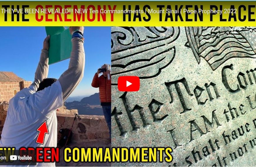 The Jewish NEW Ten Commandments on Mount Sinai 