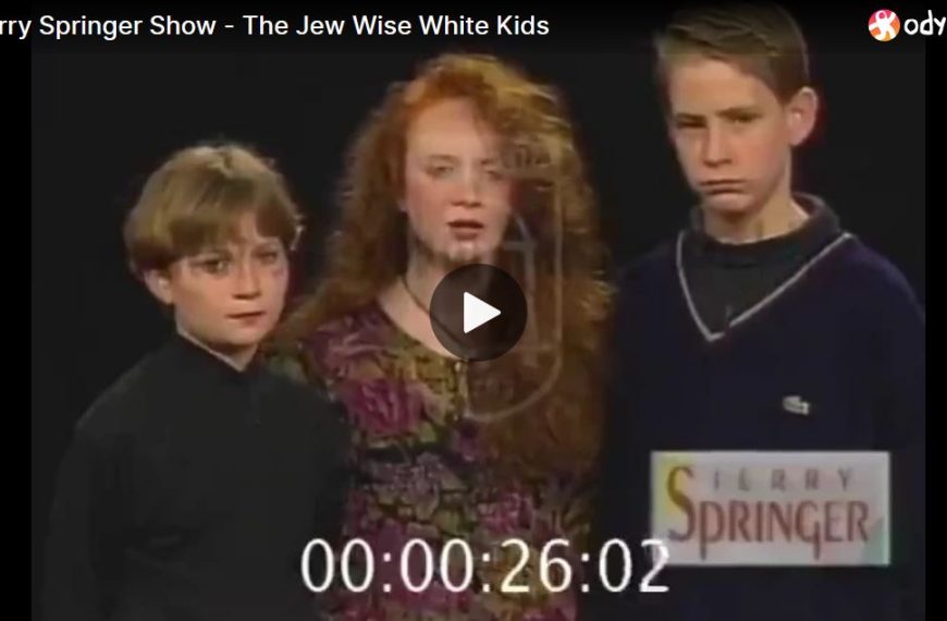 Jerry Springer Show – The Jew Wise White Kids