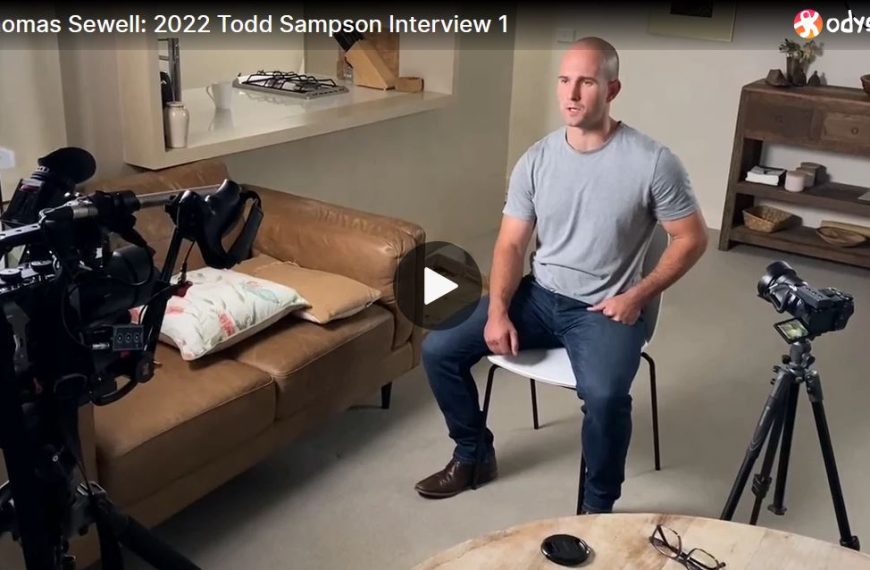 Thomas Sewell: 2022 Todd Sampson Interview 1