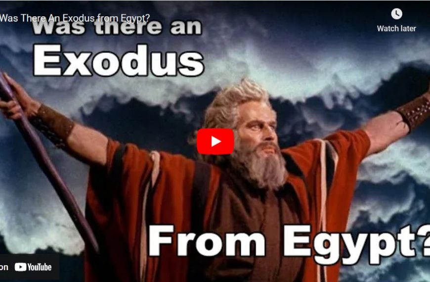 Was There An Exodus from Egypt?