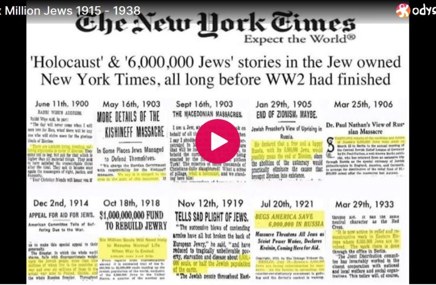 Six Million Jews 1915 – 1938