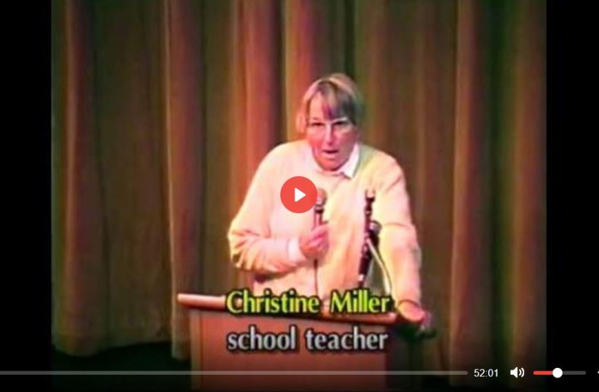 Christine Miller destroys Holocaust legend