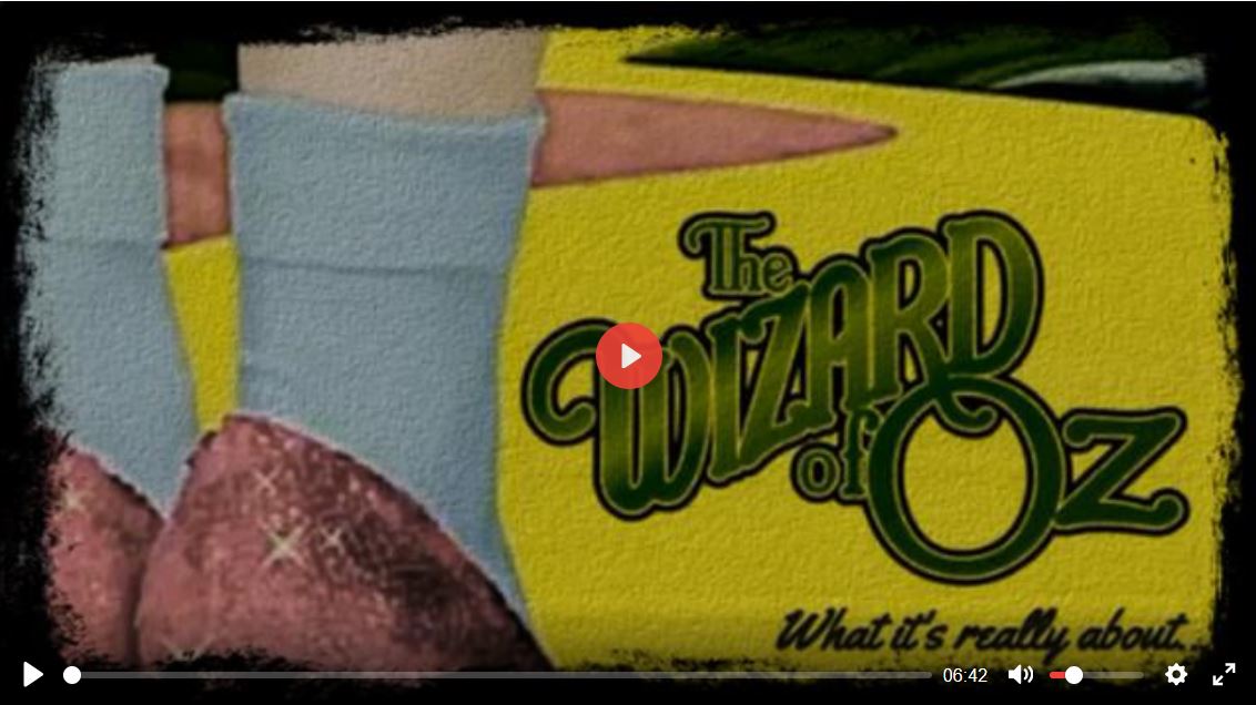 THE WIZARD OF OZ: REAL MOVIE MEANING