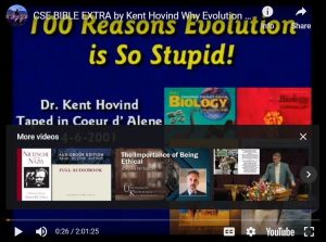 100 Reasons Why Evolution is Stupid! Professor Kent Hovind