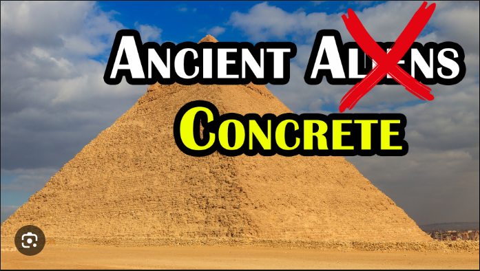 Ancient Pyramids are Poured Concrete